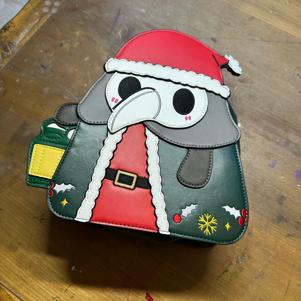 Squishables are Festive (Christmas) Plague Doctor Mini Backpack